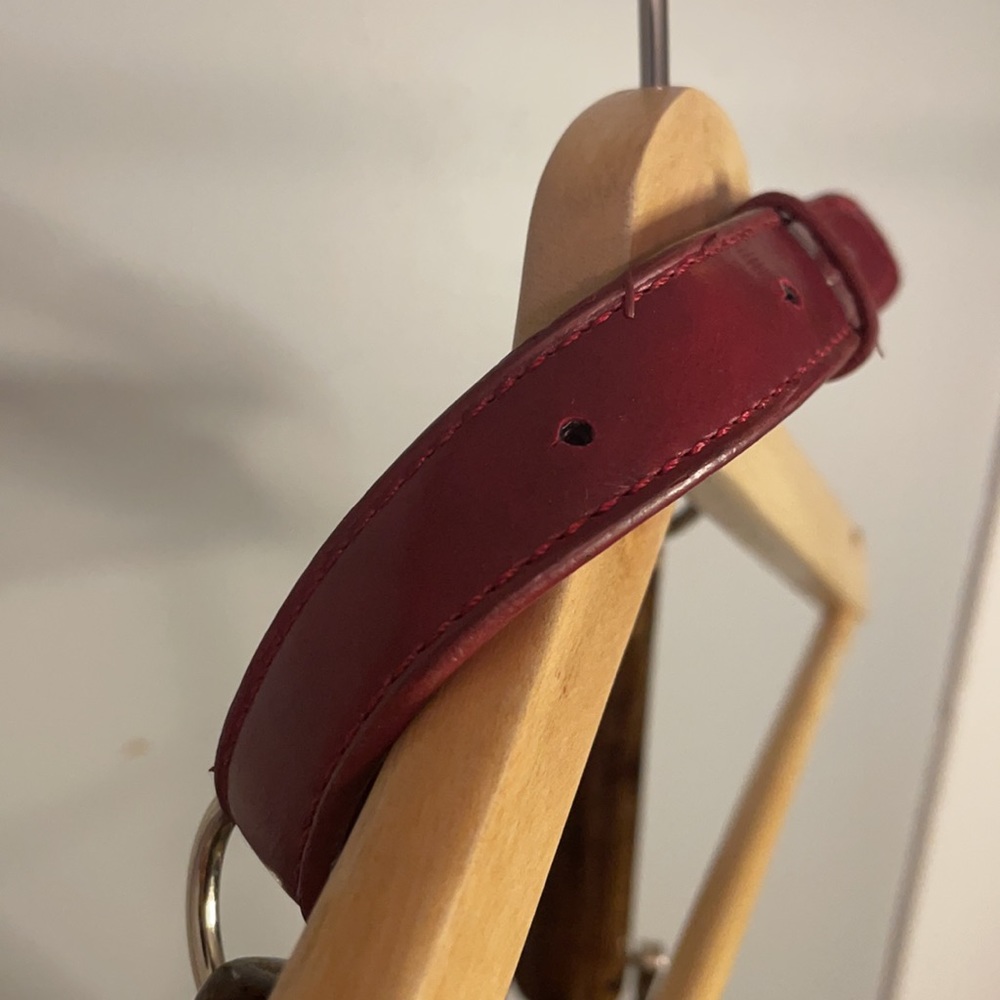 RARE Dolce & Gabbana Red Maroon Layered Handbag - Picture 10 of 13
